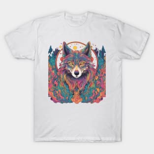 Trippy Wolf T-Shirt